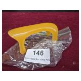 Orange Manual Back Massager