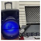 Karaoke Speaker, Microphone, & Mic System Set