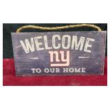 New York Giants Welcome Sign