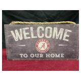 Alabama Crimsontide Fans Welcome Sign