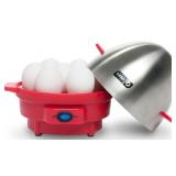 Dash Kitchen 7-Egg Rapid Egg Cooker, Red