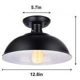 Rustic Semi Flush Mount Ceiling Light