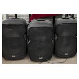 Set of 3 Wireless Karaoke Speakers