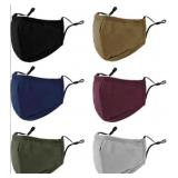3-Ply Cloth Face Masks 6 Pack