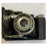 Vintage Comet Foldex Time 1/50 Camera