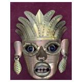 Indigenous Metal Mask
