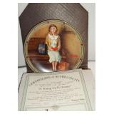 Vintage Collectible Plate "A Young Girls Dream"