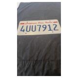 California Perm Trailer License Plate