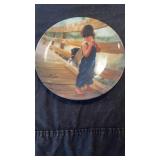 Vintage Collector Plate "Almost Home"