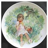 Lot of 2 Vintage Collectible Plates