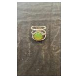 Sterling Silver Ring w/ Jewel
