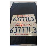 California License Plates