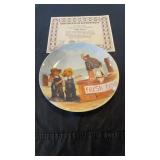 Vintage 1983 "Fish Storyï¿½ Plate