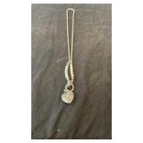 Sterling Silver Heart Necklace