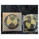 Black & Gold BMW Emblems