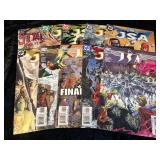 Early 2000's DC Comic Books JSA (10 Ct)