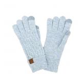 C.C Chain Link Cable Gloves with Smart Tips