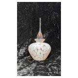 Vintage Perfume Bottle Pink and White