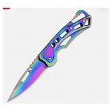Multicolored Titanium Pocket Knife
