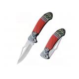 Tribal Red Pocket Knife