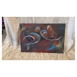 Abstract Canvas Painting