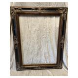 Vintage Wood Frame with Bronze Accents 40 x 30