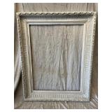 Antique Style White Wood Frame 30 x 40 in
