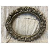 Vintage Gold-toned Oval Frame 20 x 24