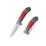 Tribal Red Pocket Knife