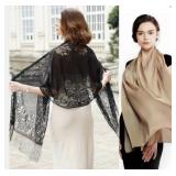 Womens Shawls and Wraps 20 pcs