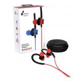 Sport in Line Headphones Red
