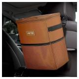 Car Trash Can with Lid