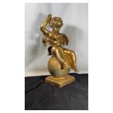 Plaster/ Resin Baby Angel Statue