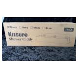 Kitsure Shower Caddy, Black, Bathroom Appliance