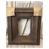 Vintage Ripple Wood Picture Frame 12 x 16