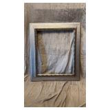 Antique Style Wooden Silver Picture Frame
