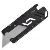 Stainless Steel Pocket Utility Knife Black
