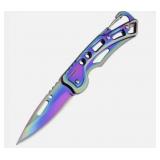 Multicolored Titanium Pocket Knife
