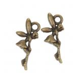 Lot of 50 Fairy Charms Bronze