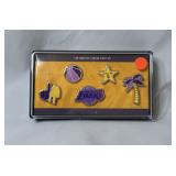2024-2025 Los Angeles Lakers Pin Collection Set