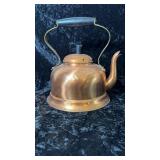 Vintage Portuguese Copper Teapot Kettle