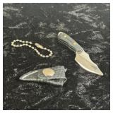 Mini Portable Blade Pocket Knife with Sheath