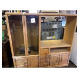 Wood Entertainment Center