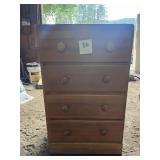 Tall Wood Dresser
