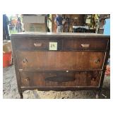 Antique Wood Dresser