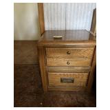 Wood End Tables 2 Pcs