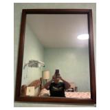 Wood Framed Mirror
