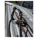 Western Bridal with Double Copper Wire Bit