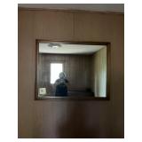 Wall Mirror with Wood Frame