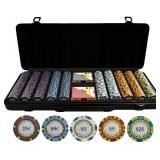Monte Carlo 500 Piece 14g Clay Poker Chips